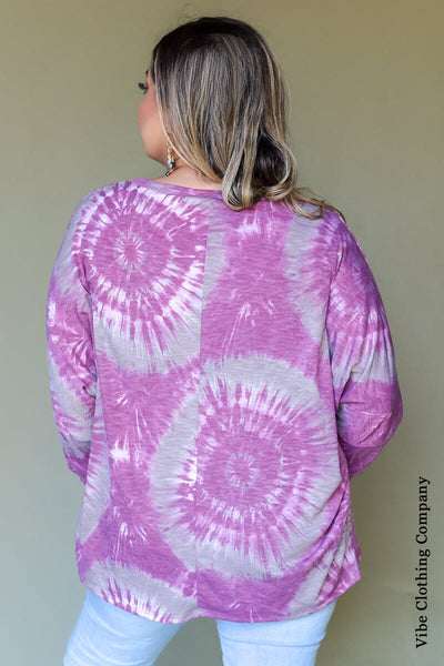 Turning Heads Tie Dye Top Tops Hopely 