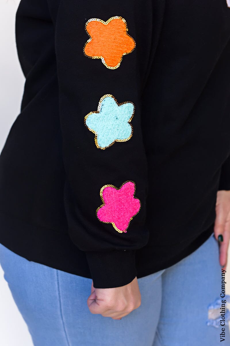 Howdy Chenille Patch Sweatshirt Tops Lover 