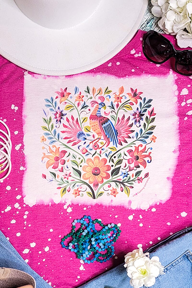 Paradise Otomi Graphic Tee graphic tees Bling A Gogo 