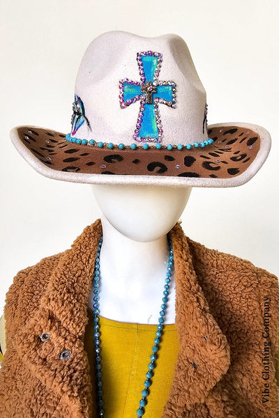 Heather's Custom Cowboy Fedoras hat VCC 