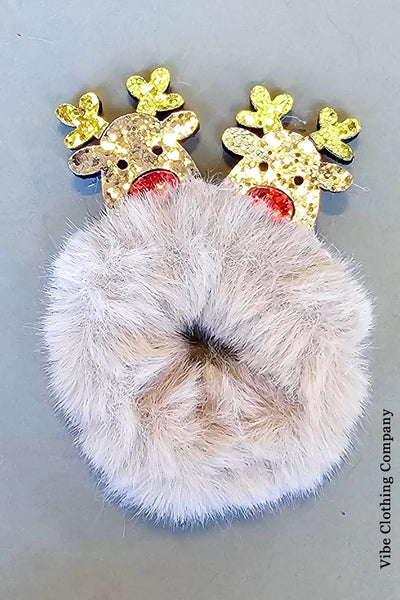 Christmas Hair Ties accessories miso Tan Rudolph 
