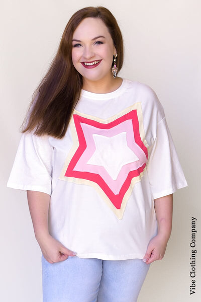 Star Attraction Oversized Top Tops Lover 