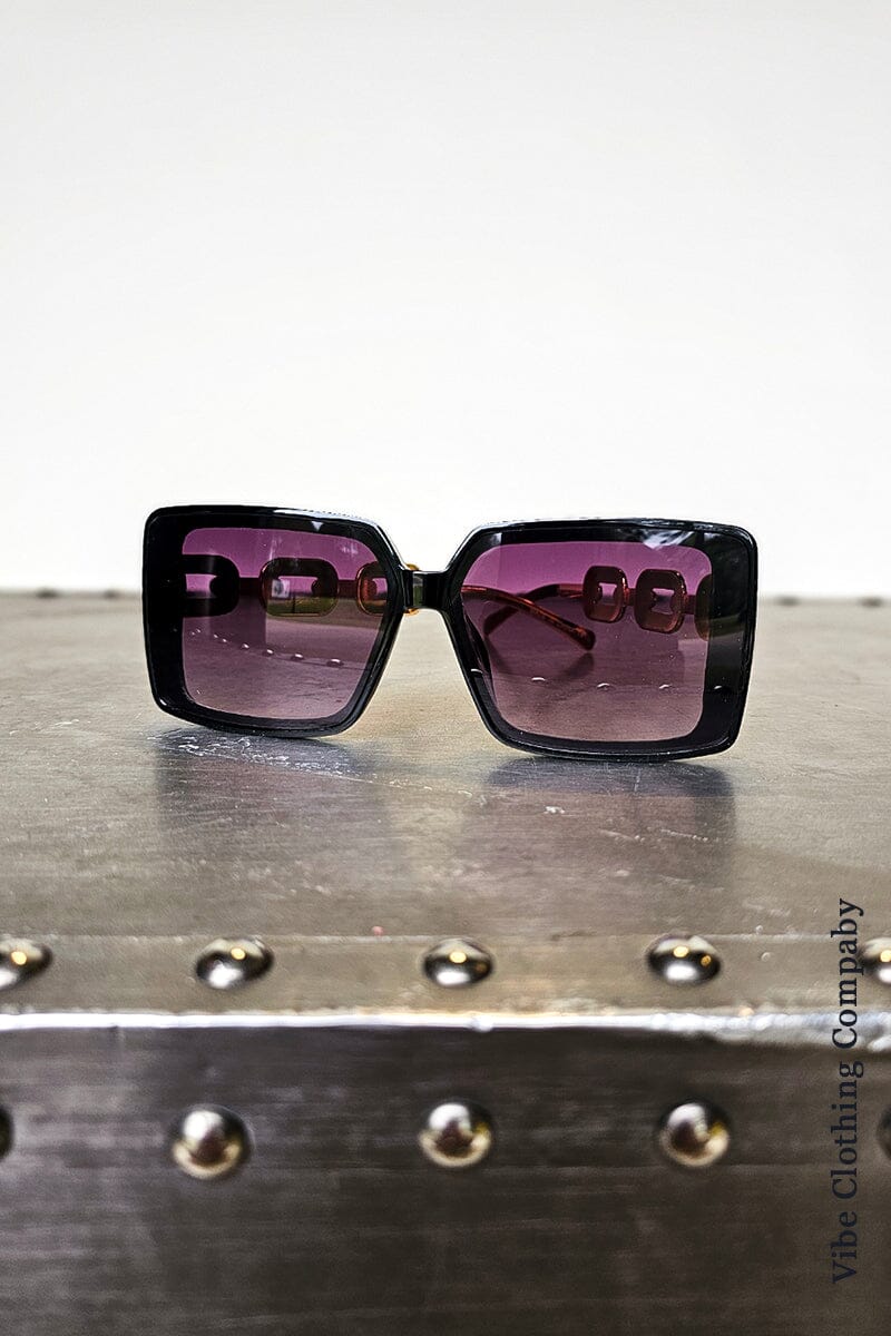 Chain of Cools Sunglasses accessories Dallas Black 