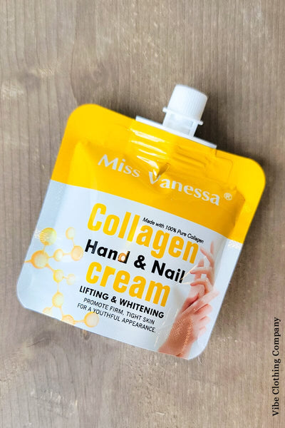 Pure Collagen Moisturizing Hand & Nail Cream Makeup Cap Zone 