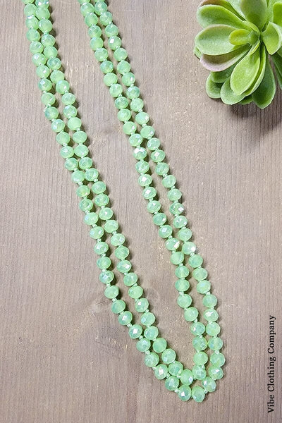 Wrap Necklaces 60" - All Colors jewelry ViVi Liam Jewelry Limeade 