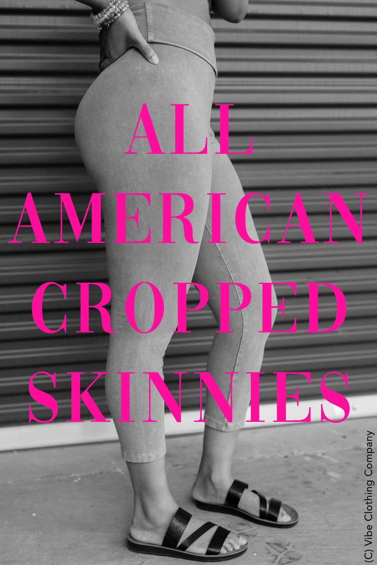 All American Cropped Skinnies - Group Bottoms chatoyant 