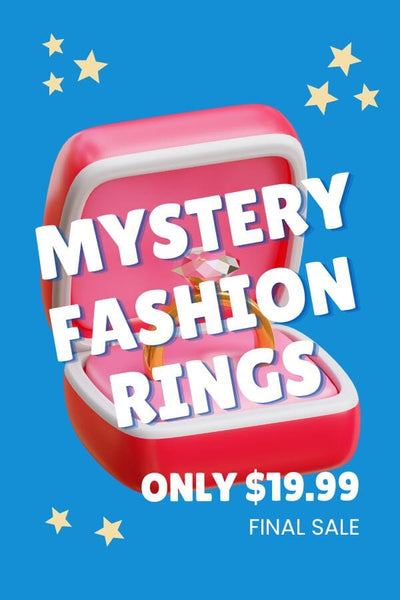 Mystery Fashion Rings - Final Sale Vibe Clothing Company 