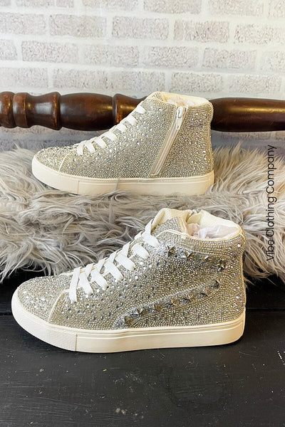 Flashy Sneaker - Clear Shoes and Purses Corkys 