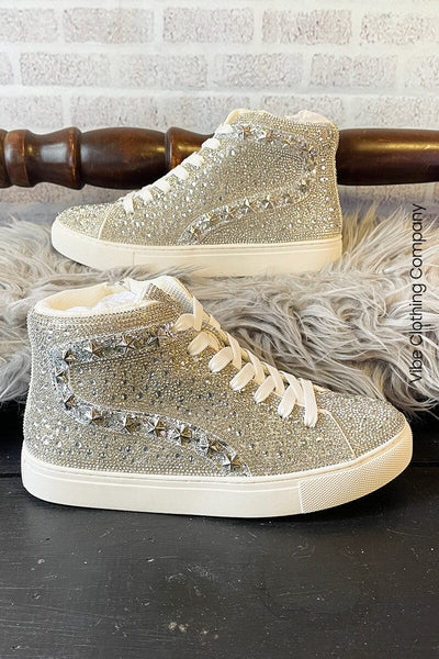 Flashy Sneaker - Clear Shoes and Purses Corkys 