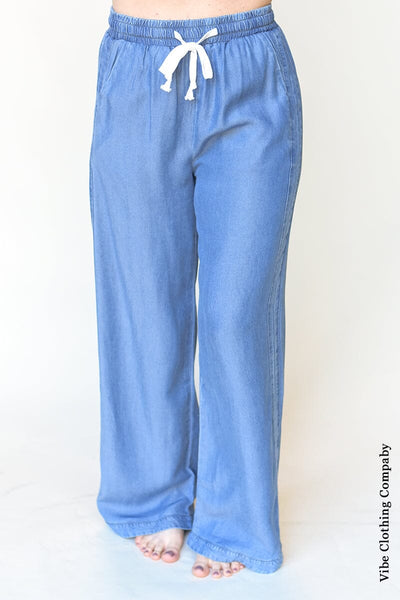 Dare to be Denim Wide Leg Pants Bottoms Lover 