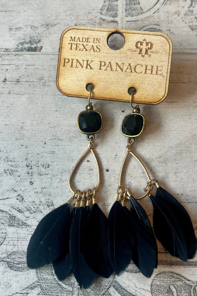 Pink Panache 1CNC B219 Earrings Jewelry Pink Panache 