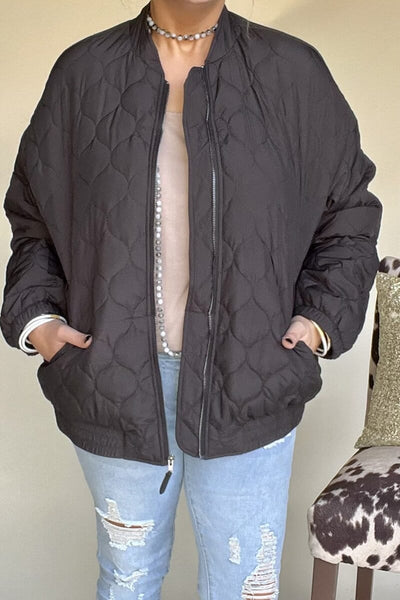 Quilted Jacket Kimonos Lover 