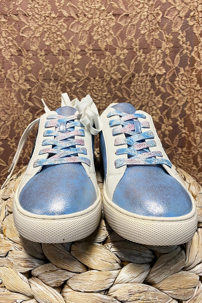 Supernova Sneaker - Light Blue Shoes Corkys 