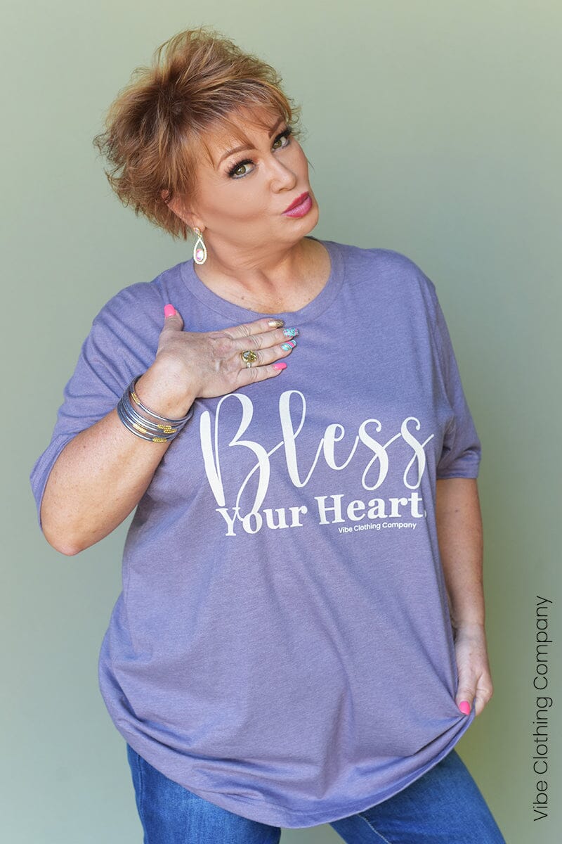 Bless Your Heart Graphic Tee graphic tees VCC 