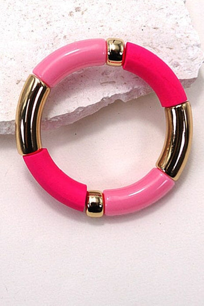 Chunky Bracelets bracelet Wall to Wall Pink 