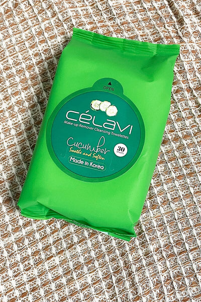 New Facial Cleansing Wipes makeup kenny Cucumber 