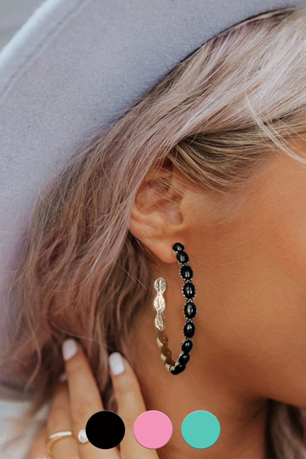 Retro Hoop Earrings Jewelry Lover 