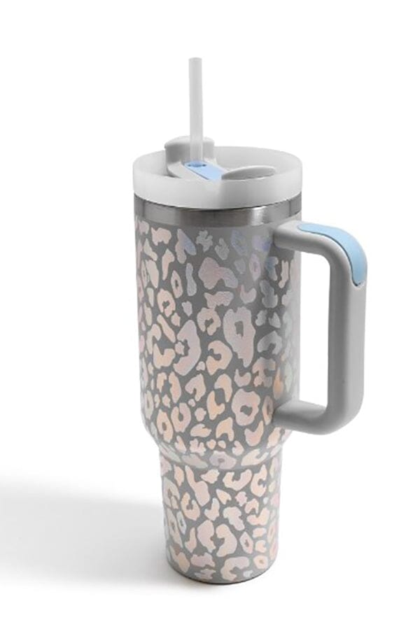 Holographic Leopard Tumblers Accessories Judson 