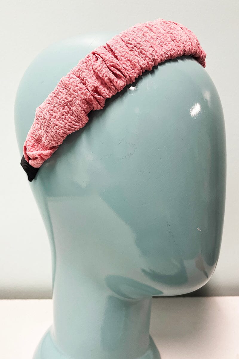 Scrunch Headbands accessories funteze Pink 