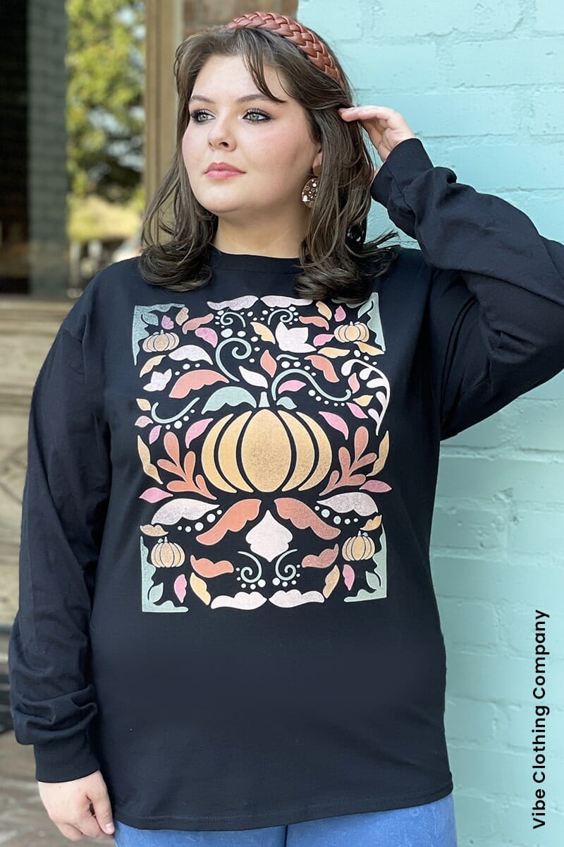 Fall Otomi Graphic Tee graphic tees Bling A Gogo 