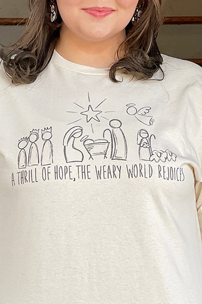 A Thrill of Hope Graphic Tees graphic tees VCC 