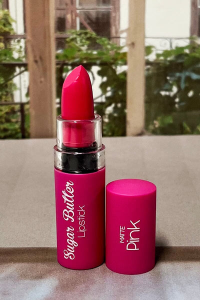 Sugar Butter Lipsticks makeup Dallas Matte Pink 