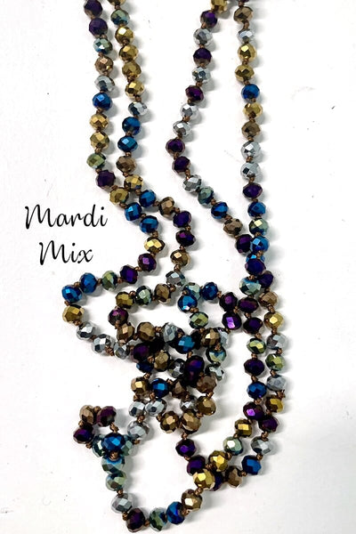 Wrap Necklaces 60" - All Colors jewelry ViVi Liam Jewelry Mardi Mix 