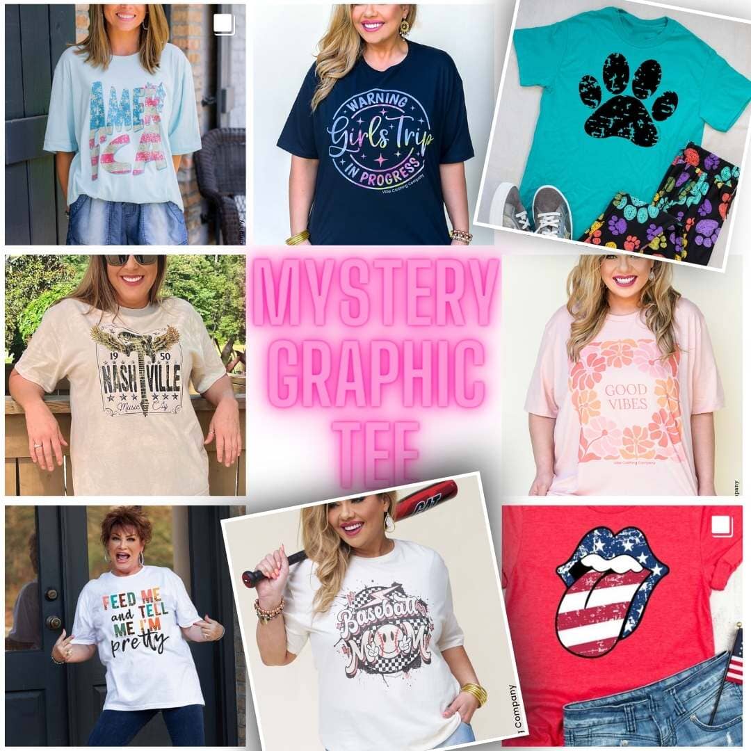 Mystery Graphic Tee graphic tees VCC 