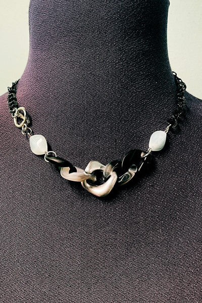 Chunky Chain Necklaces necklace Miso Silver 