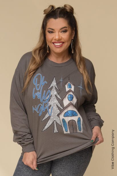 O Holy Night Graphic Tee graphic tees VCC 