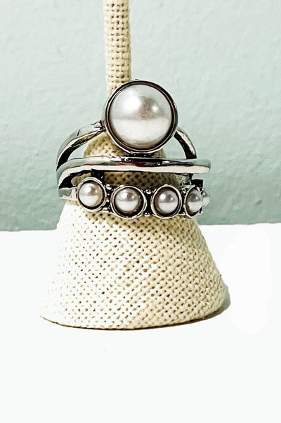 Silver Vintage Orb Ring Jewelry Lover 