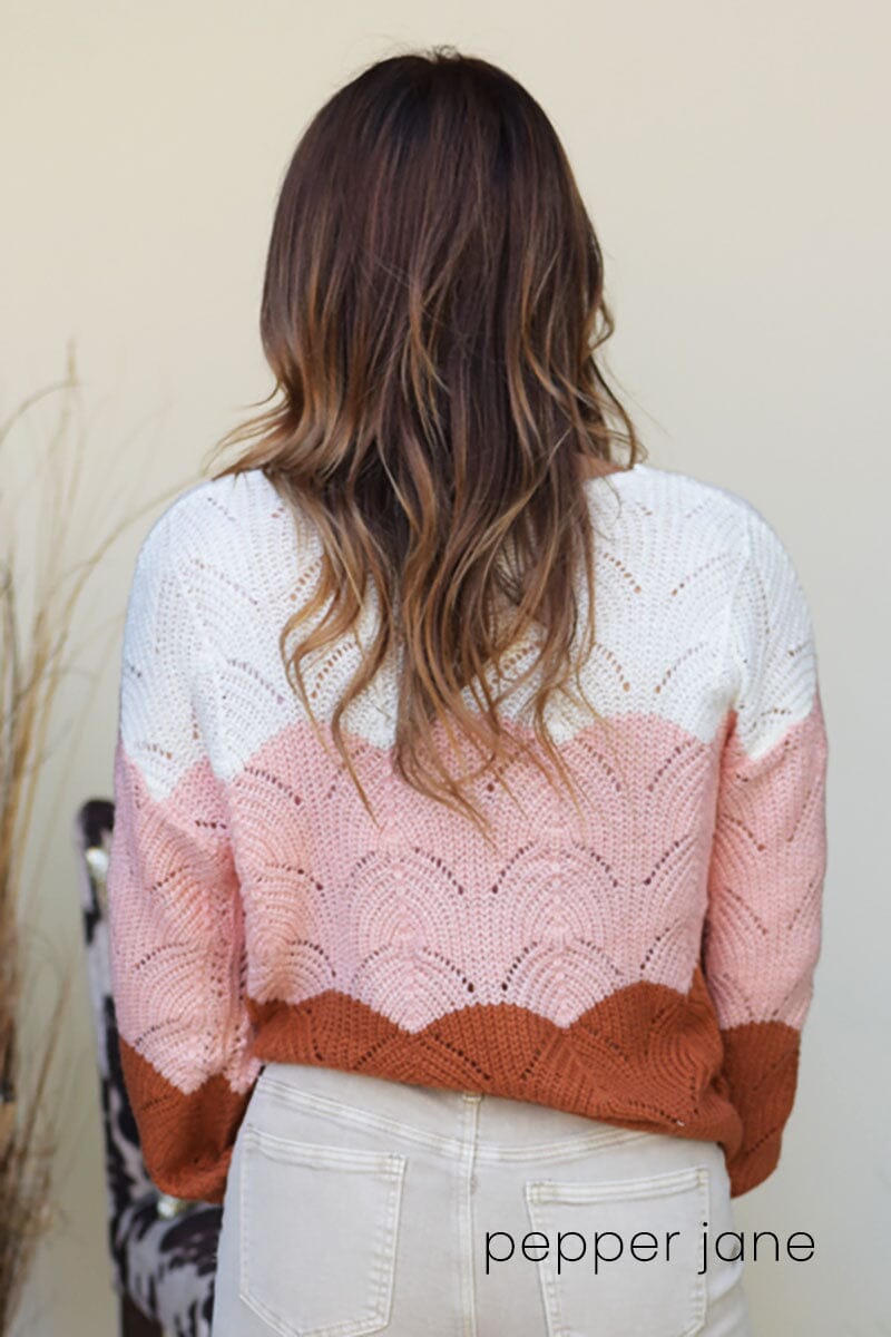 Shells and Scallops Pullover Top Pepper Jane Lover 
