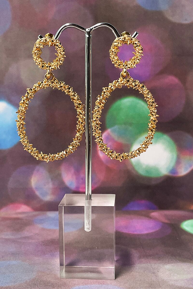 Sea Reef in Gold Earrings Jewelry miso 