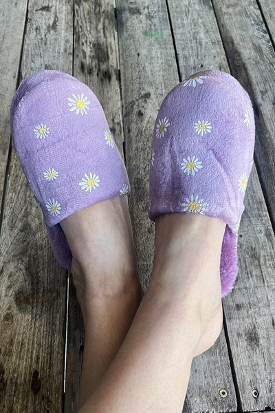Daisy Daze Slippers gift SELINI Small Mulberry 