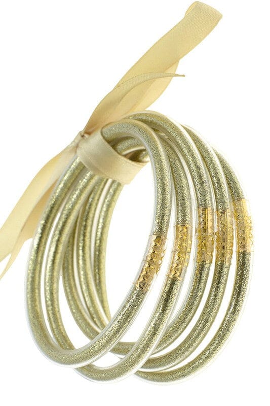 Buddhahoo Bracelet Set - 5 Bracelets MIA Gold 