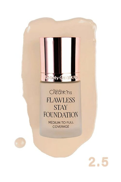 Flawless Stay Foundations Makeup Beauty Creations 2.5 