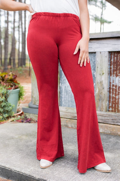 All American Flares - Ruby Red Bottoms Chatoyant 