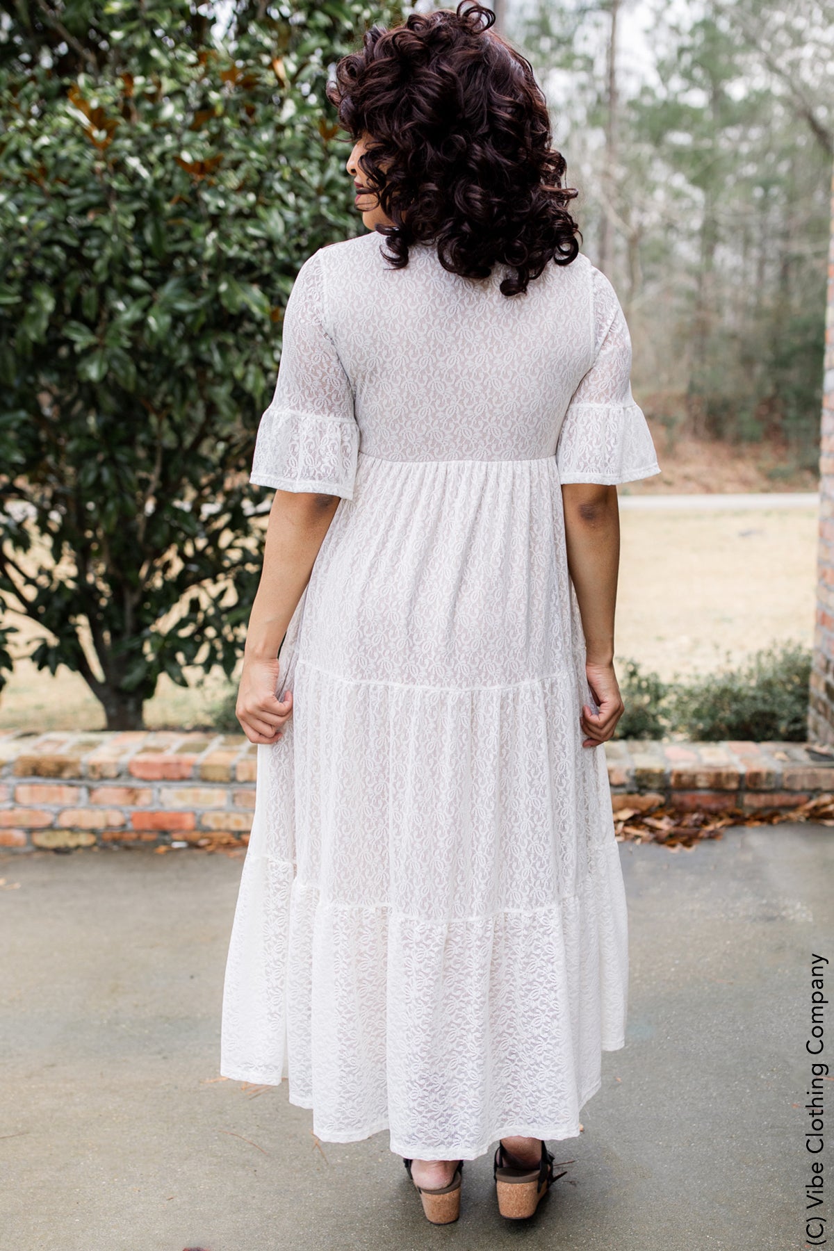 Easy to Love Lace Maxi Dress p&rose 