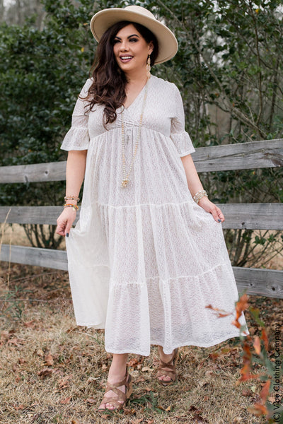 Easy to Love Lace Maxi Dress p&rose Small 