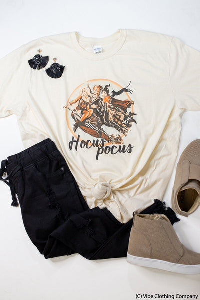 Hocus Pocus Graphic Tee graphic tees VCC Small Natural 