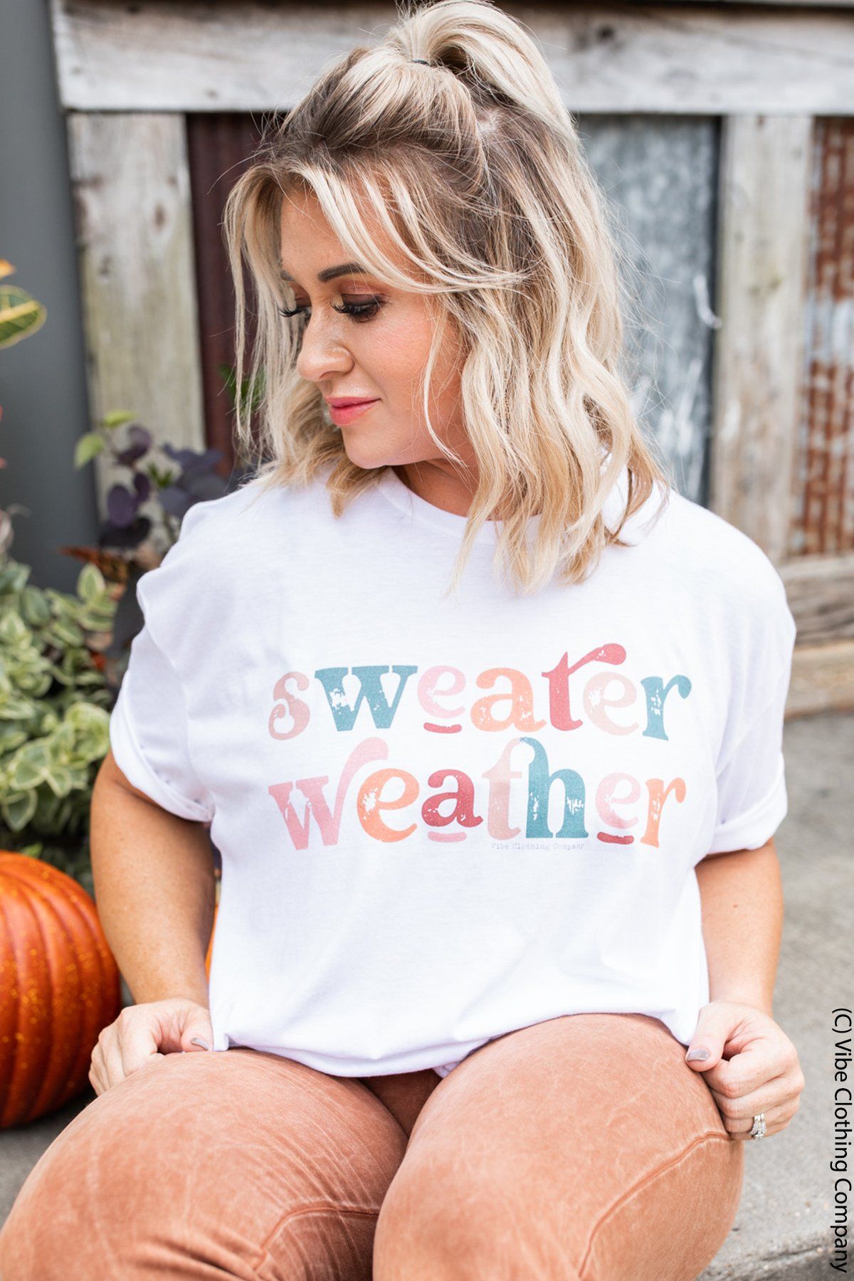 Sweater Weather Graphic Tee graphic tees Mark tee 
