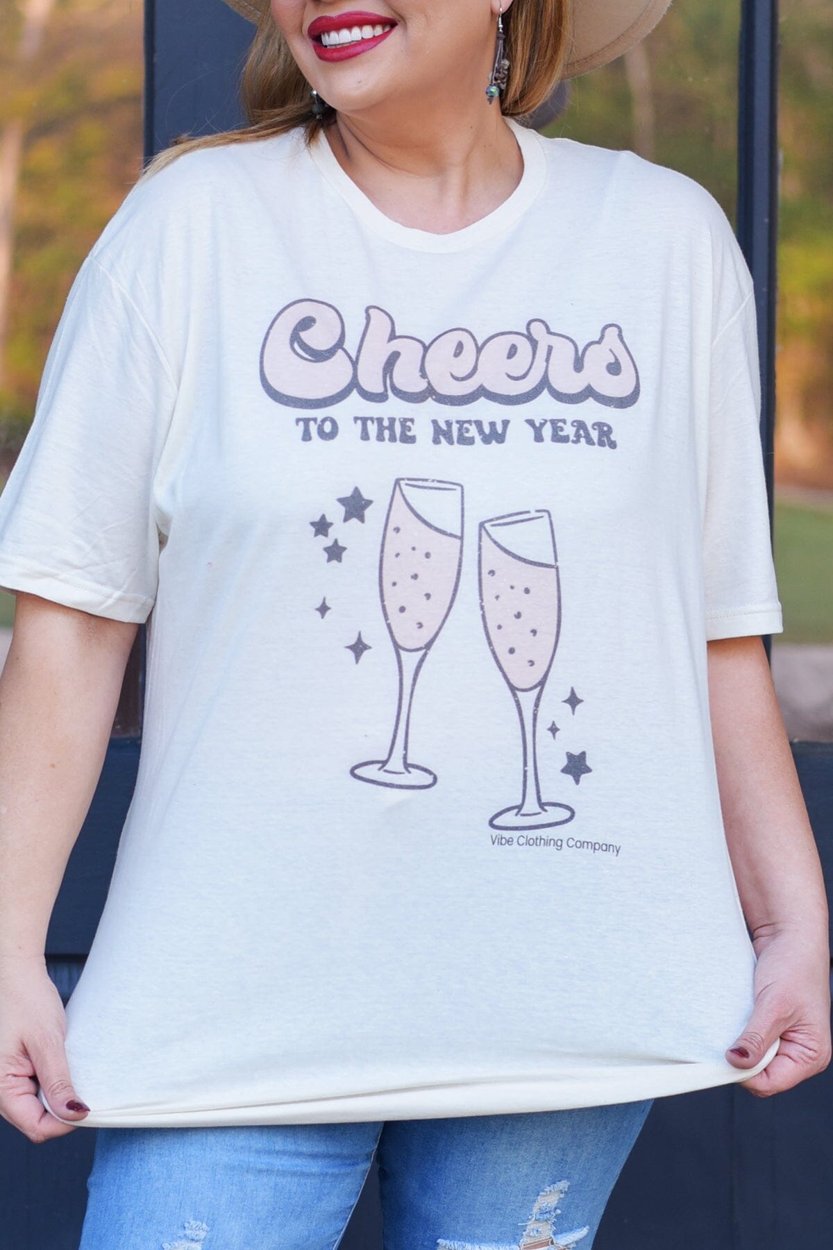 Cheers NYE Graphic Tee graphic tees VCC 