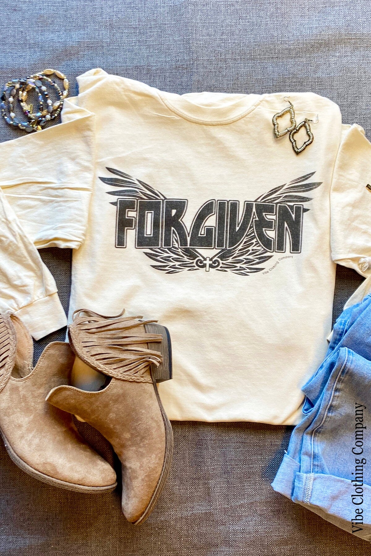 Forgiven Graphic Tee graphic tees VCC 