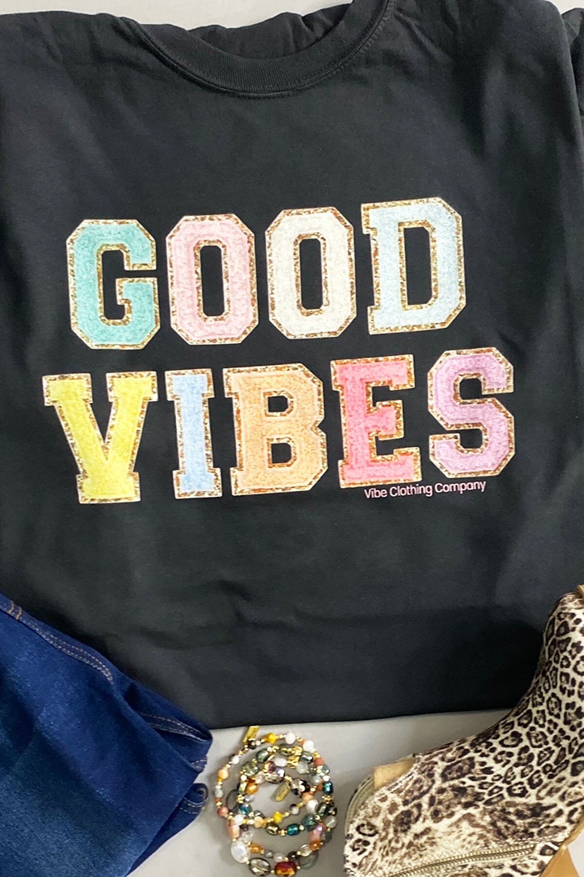 Good Vibes Graphic Tee graphic tees VCC 
