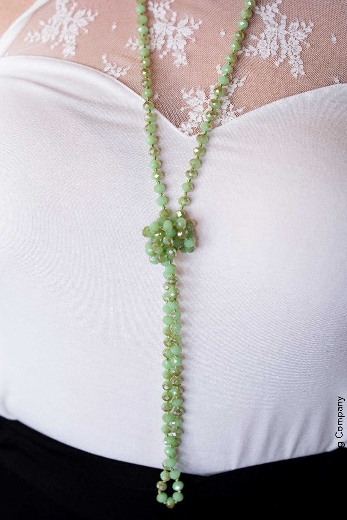Wrap Necklaces 60" - All Colors jewelry ViVi Liam Jewelry Pastel Green 