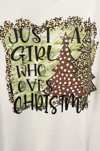 Just a Girl Graphic Tee graphic tees Mark tee 