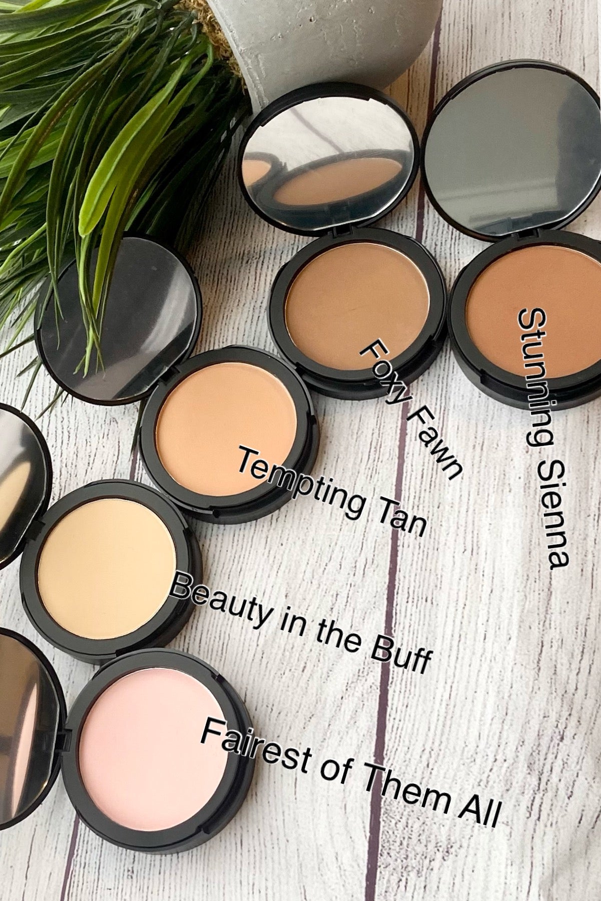 Pressed Foundation Powders Collection Vibe Clothing Company 