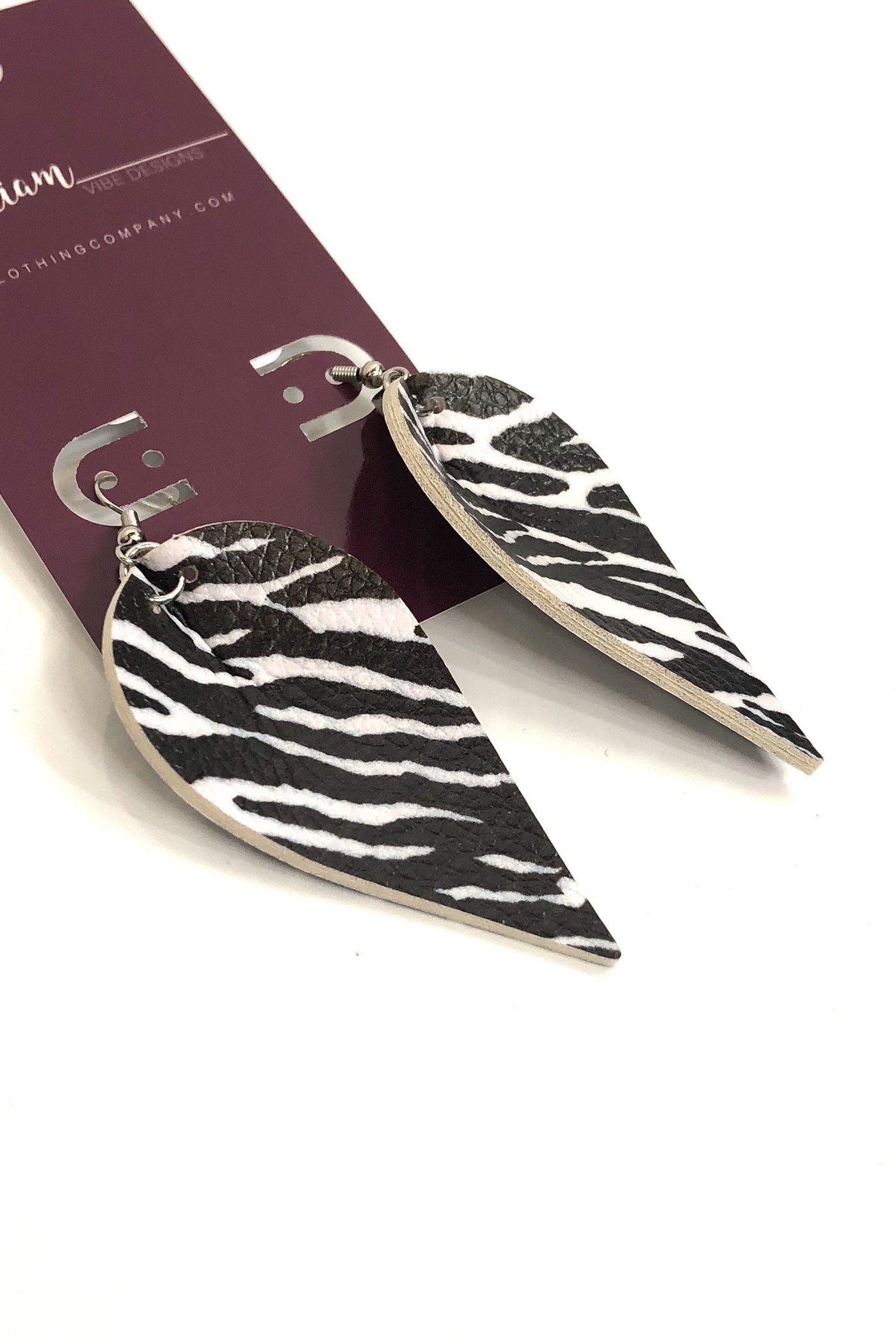 Crystal & Zebra by ViVi LIAM Jewelry & Accessories vivi liam Earrings 