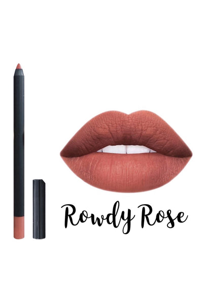 Crayon Lip Liners makeup beauty creations Rowdy Rose 