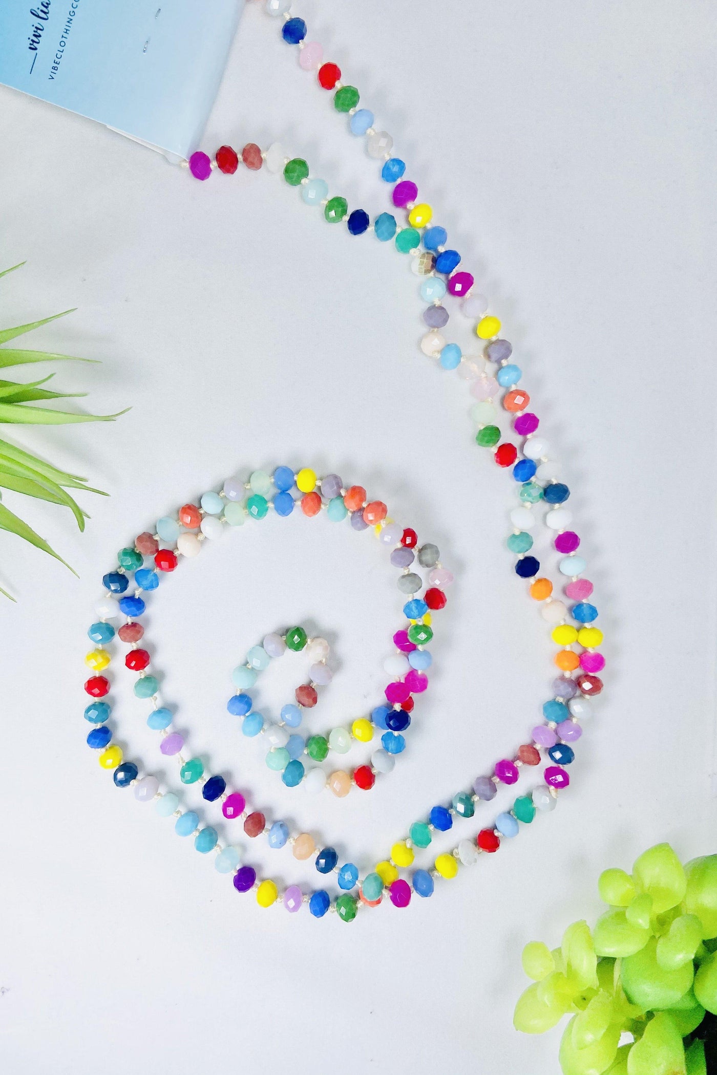 Wrap Necklace 60" jewelry ViVi Liam Jewelry Sprinkles 